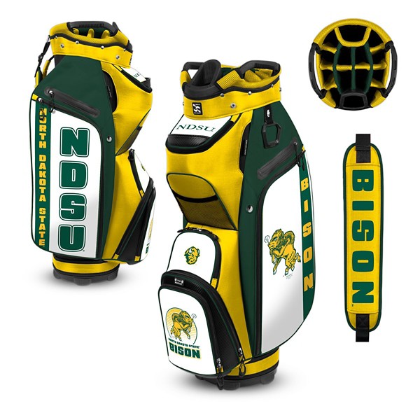 Team Effort North Dakota State Bison Bucket III Cart Golf Bag