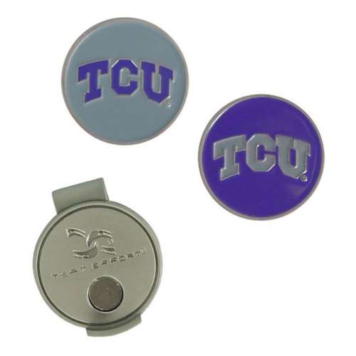 Team Effort TCU Horned Frogs Hat Clip and Markers