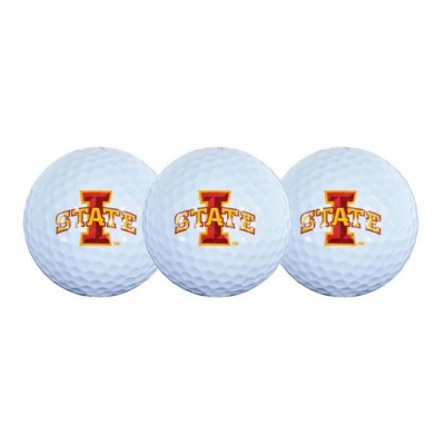 Team Effort Iowa State Cyclones 3 Pack Golf Balls