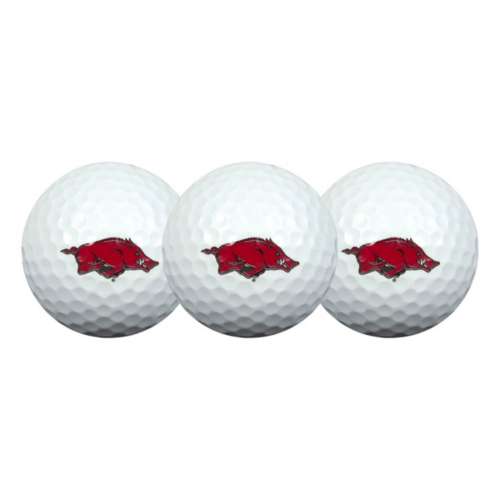 Team Effort Arkansas Razorbacks 3 Pack Golf Balls