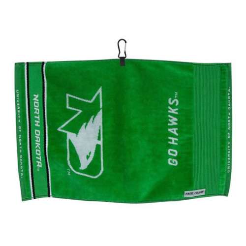 Team Effort North Dakota Fighting Hawks Jacquard Golf Towel