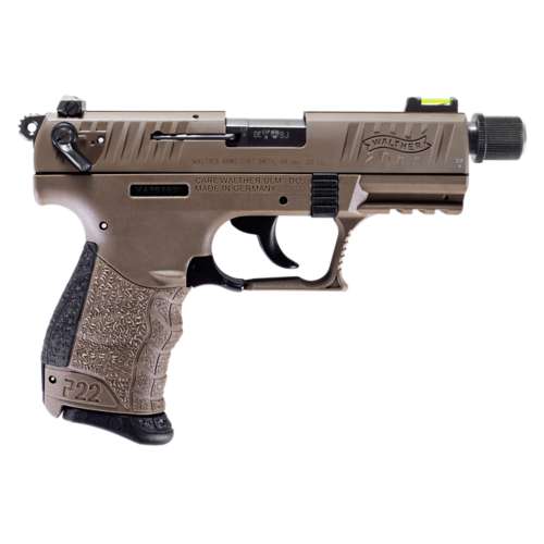 Walther 5120753 P22Q   22 LR TACT   FDE   10RD Pistol