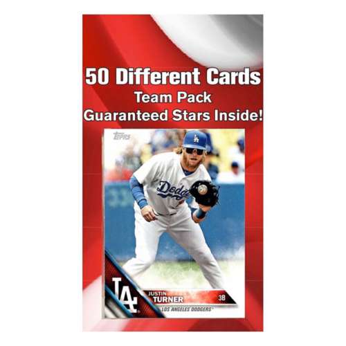 C and I Collectables Los Angeles Dodgers 50 Pack Card Set