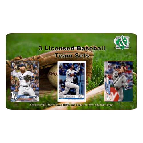C and I Collectables Los Angeles Dodgers 3pk Team Sets