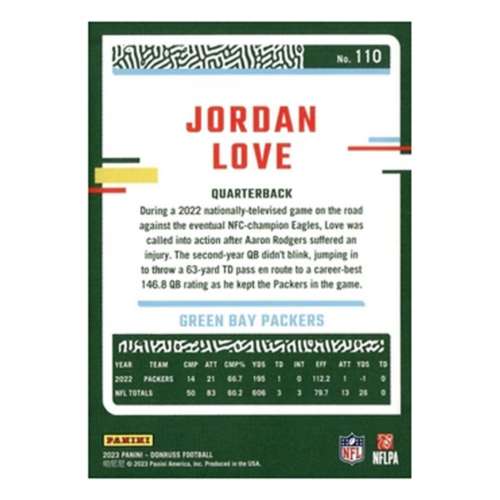 Donruss 2023 Green Bay Packers Team Collections Card Set