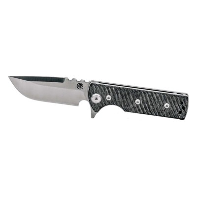 Chaves Knives Blue Label Redencion TAK Satin Drop Point Folding Pocket Knife