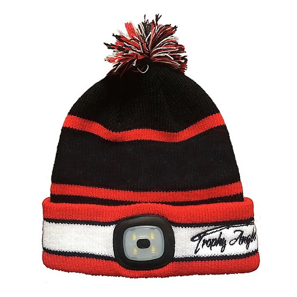 Adult Trophy Angler Rechargeable LED POM Knit Beanie product image