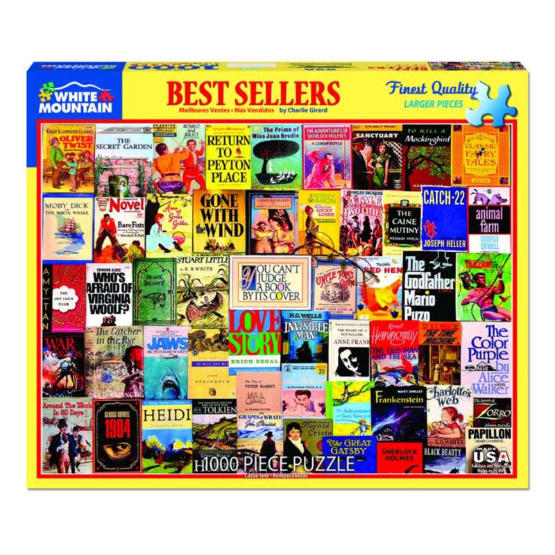 White Mountain Best Sellers 1000 Piece Puzzle