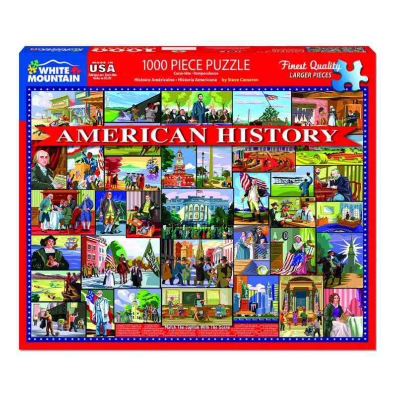 White Mountain American History 1000 Piece Puzzle