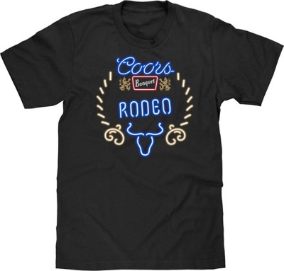Men's Trau and Loevner Coors Banquet Neon Rodeo T-Shirt
