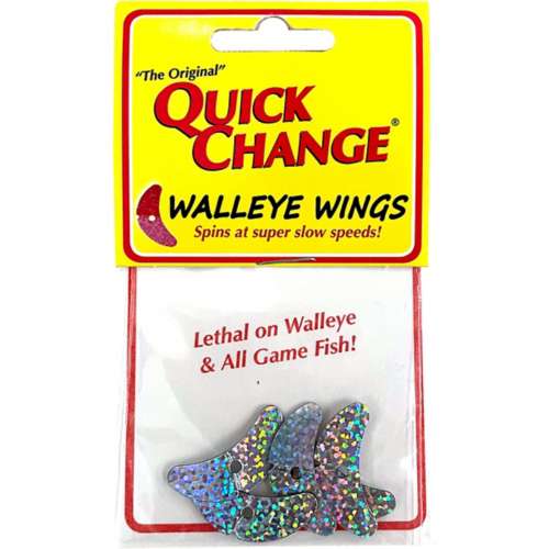 Quick Change Walleye Wings Blades
