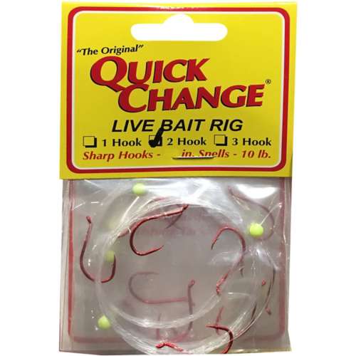 Quick Change 2 Hook Live Bait Rig