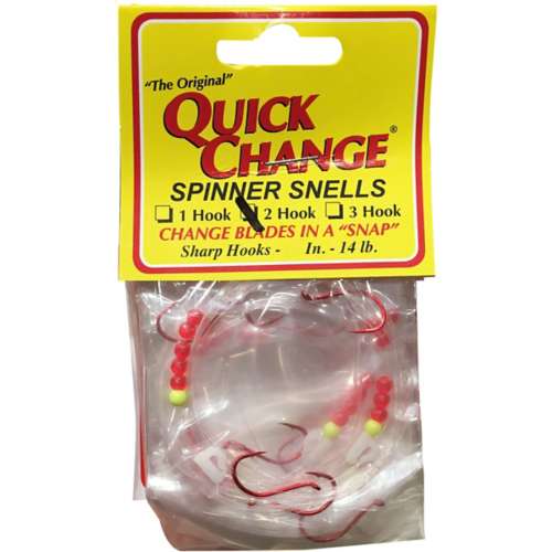 Quick Change 2 Red Hook Spinner Snell 10 Pack