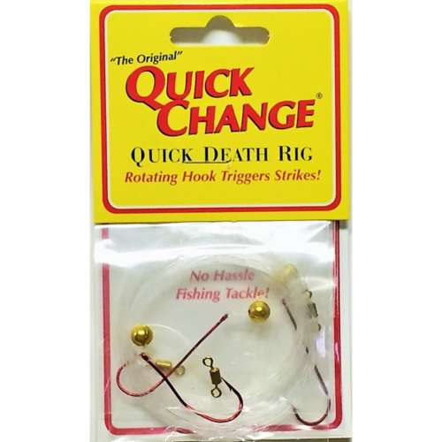 Quick Death Bead Rig- 3PK