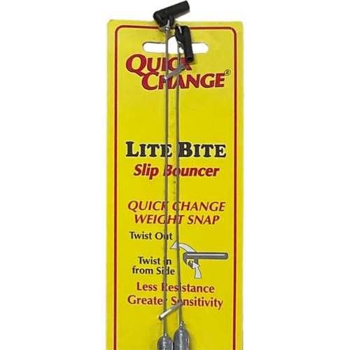 Quick Change Lite Bite Slip Bouncer with Weight Snap