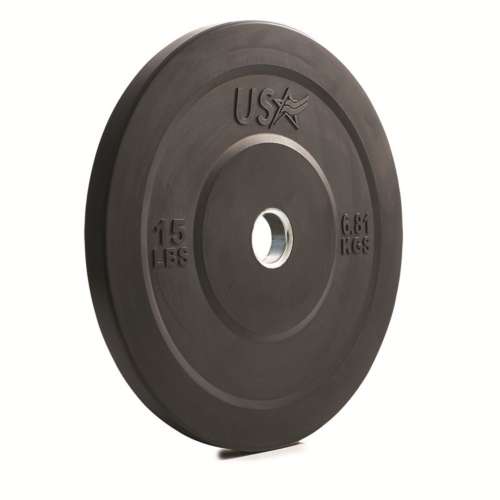 USA Sports Solid Rubber Bumper Plate