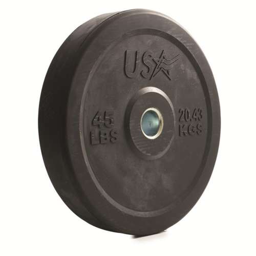 USA Sports Solid Rubber Bumper Plate