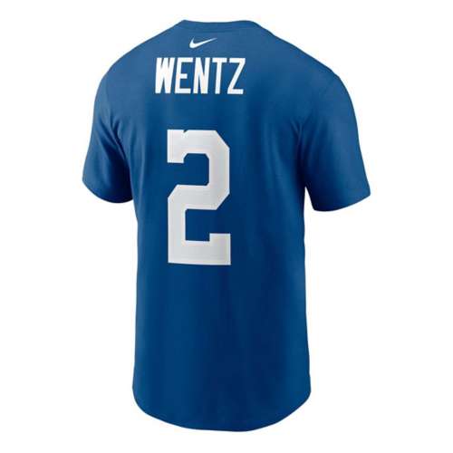 Men's Nike Carson Wentz Gray Indianapolis Colts Inverted Legend Jersey