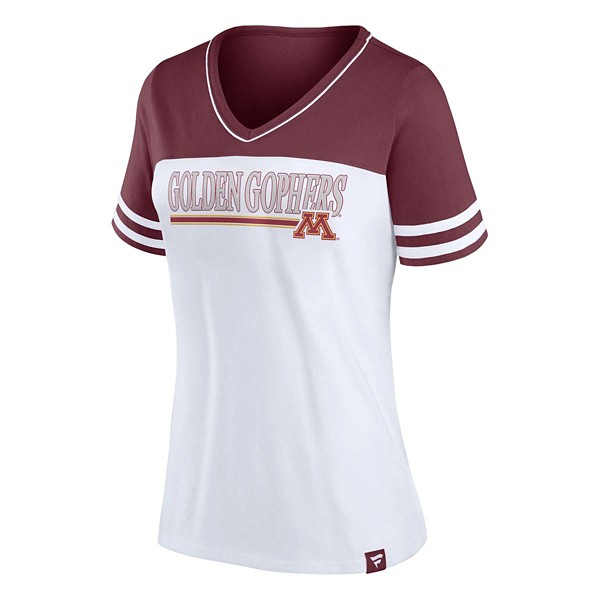 Fanatics Women's Minnesota Golden Gophers Icon Colorblock T-Shirt product image