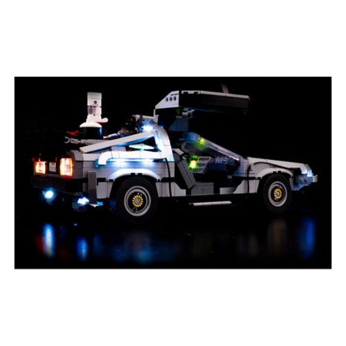 Light My Bricks LEGO Back to the Future Time Machine Light Kit