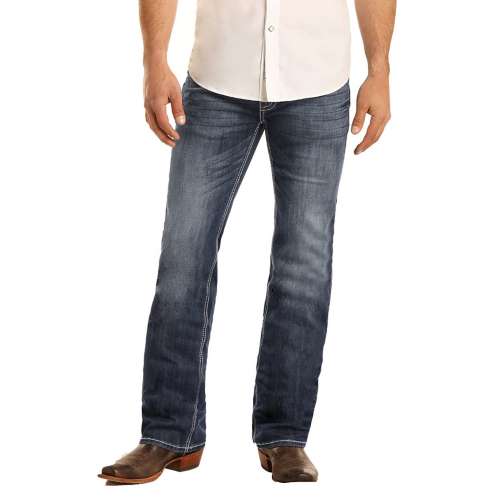 Men's Rock & Roll Denim Bootcut Straight Culver jeans