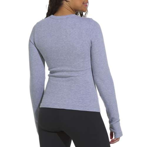 Women's Cream Yoga Avery Thermal Long Sleeve T-Shirt