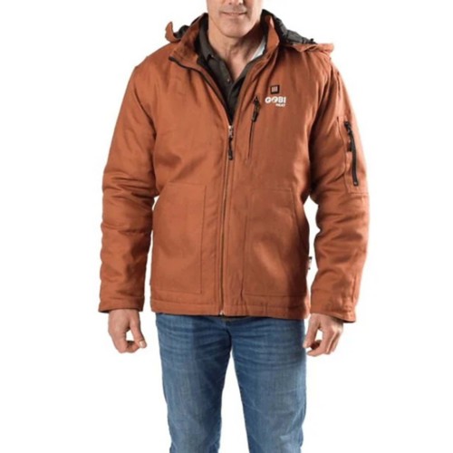 Men's GOBI Heat Grit Workwear Hooded Softshell Jacket - Primary Image