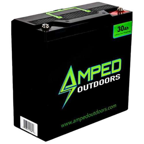 Amped Outdoors 30AH Lithium (LIFEPO4) Battery