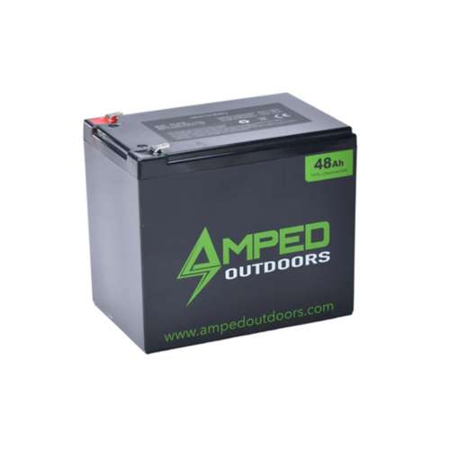Amped Outdoors 48AH (14.8V NMC) Lithium Battery with Charger