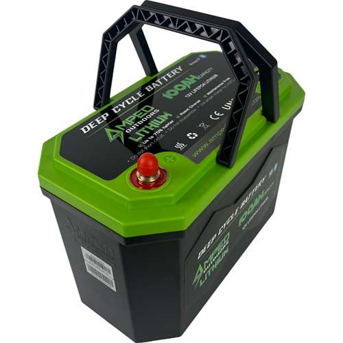 Amped Outdoors 100Ah Lithium Battery