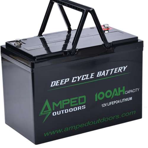 Amped Outdoors 100Ah Lithium Battery