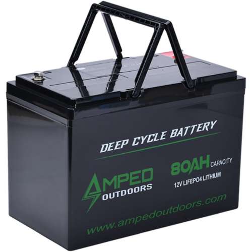 Amped Outdoors 80Ah Lithium Battery