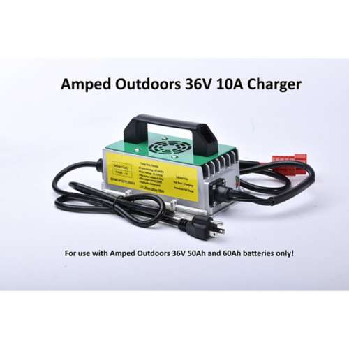 Amped Outdoors 36V 50AH Trolling Motor Lithium Battery w/Charger