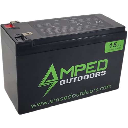 Amped Outdoors 15Ah Lithium Battery
