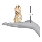 Old World Christmas French Bulldog Ornament - Thumbnail 3 of 5
