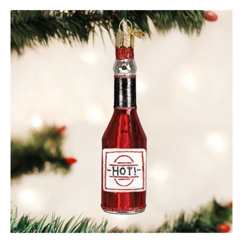 Old World Christmas Hot Sauce Ornament - Primary Image