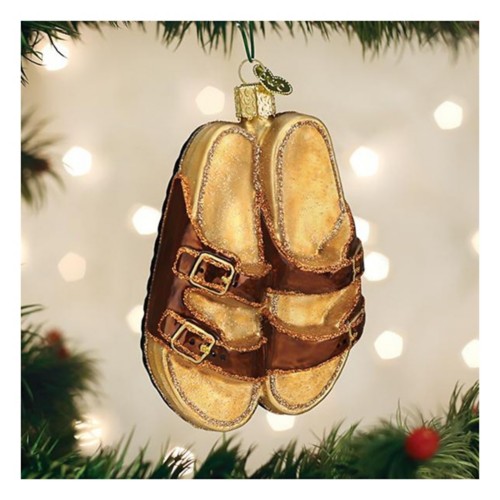 Old World Christmas Sandals Ornament - Primary Image