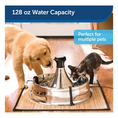 PetSafe Drinkwell Stainless Multi-Pet Pet Fountain - Primary Image