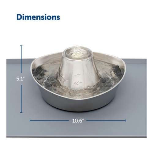 PetSafe Seaside Stainless Pet Fountain