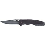SOG Salute Mini Black Folding Knife - Thumbnail 1 of 9