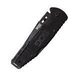 SOG Salute Mini Black Folding Knife - Thumbnail 4 of 9