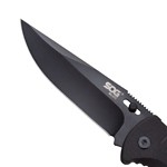 SOG Salute Mini Black Folding Knife - Thumbnail 6 of 9