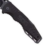 SOG Salute Mini Black Folding Knife - Thumbnail 7 of 9