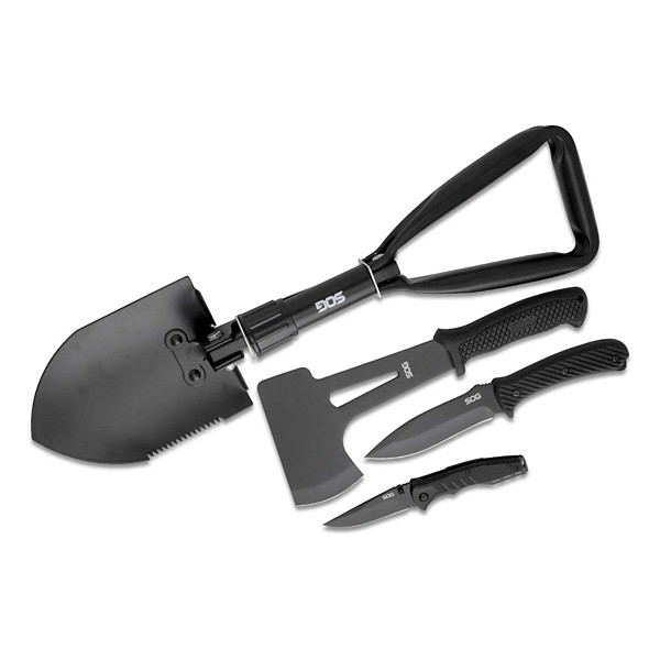 SOG Professional 5.0 4-Piece Outdoor Combo Set