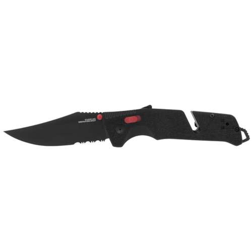 SOG Trident AT Partially Serrated Blade