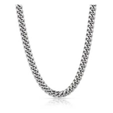 Men's New York Jewelry Solid Inset Cross Necklace