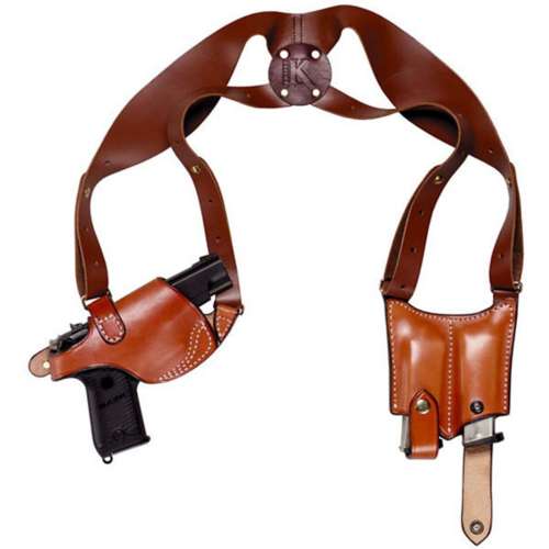 Triple K Ultra 3-Piece Shoulder Holster and Mag Pouch for Dolls & Doll Accessories
