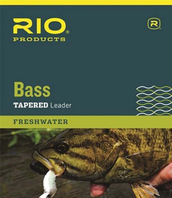RIO Bass Knotless Tapered Leader