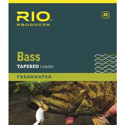 RIO Bass Knotless Tapered Leader