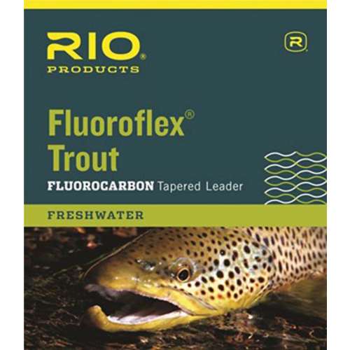 RIO Knotless Fluoroflex Trout Fluorocarbon Tapered Leader